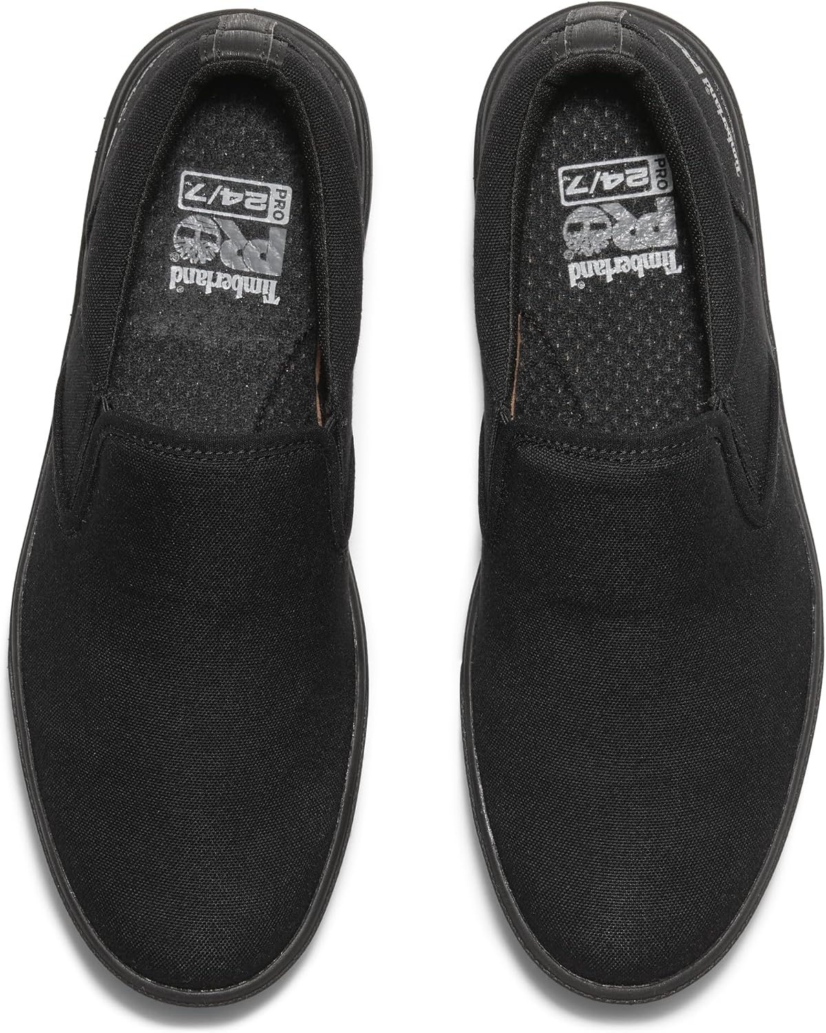 Timberland PRO Men’s Burbank Slip-on Soft Toe Work Shoes(Black)