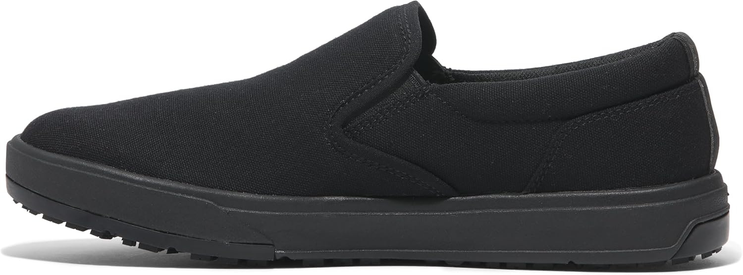 Timberland PRO Men’s Burbank Slip-on Soft Toe Work Shoes(Black)