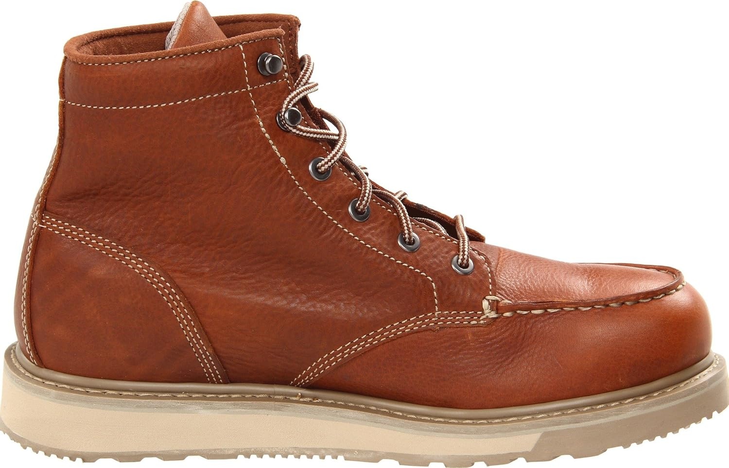 Timberland PRO Men’s Barstow Wedge Soft Toe Work Boots(Brown-classic)