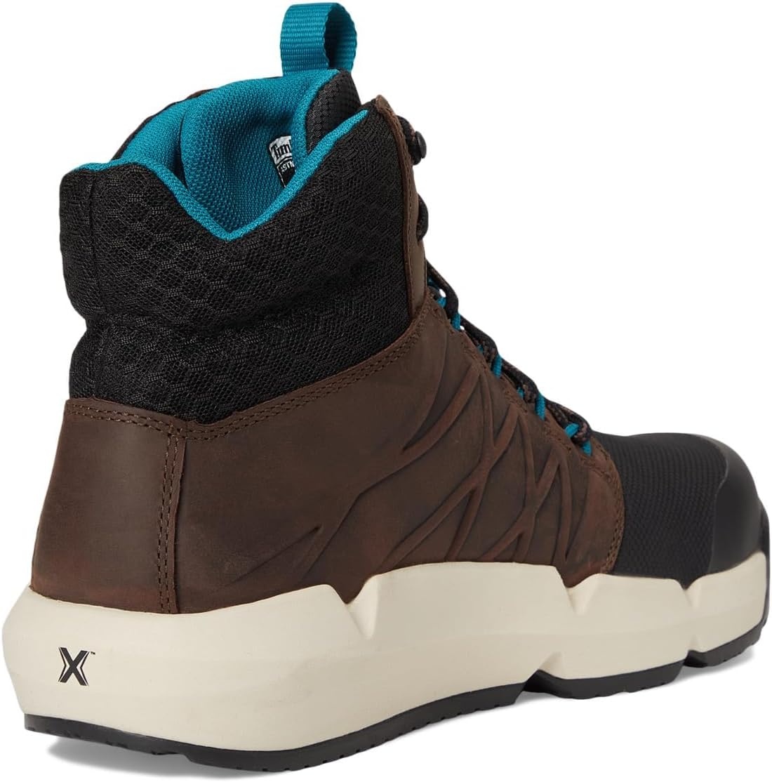 Timberland PRO Men’s Morphix 6″ Composite Safety Toe Waterproof(Brown/Blue V1)