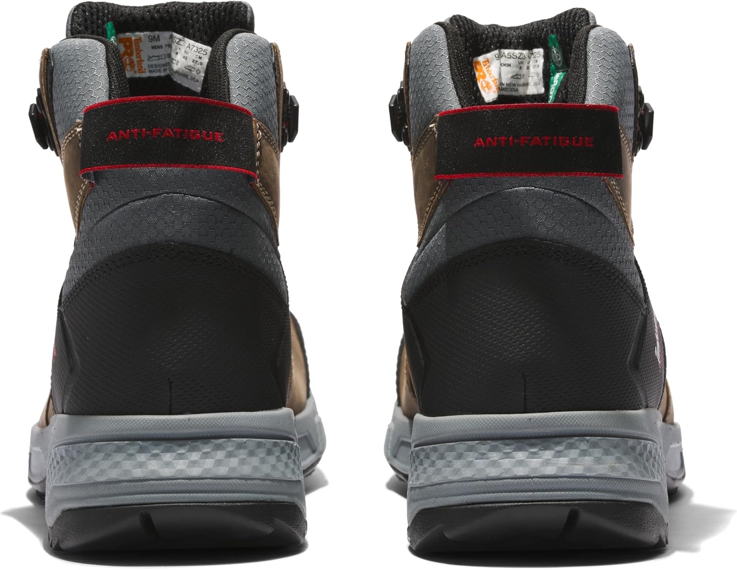 Timberland PRO Switchback 6″ Composite Safety Toe Waterproof(Turkish Coffee/Red)