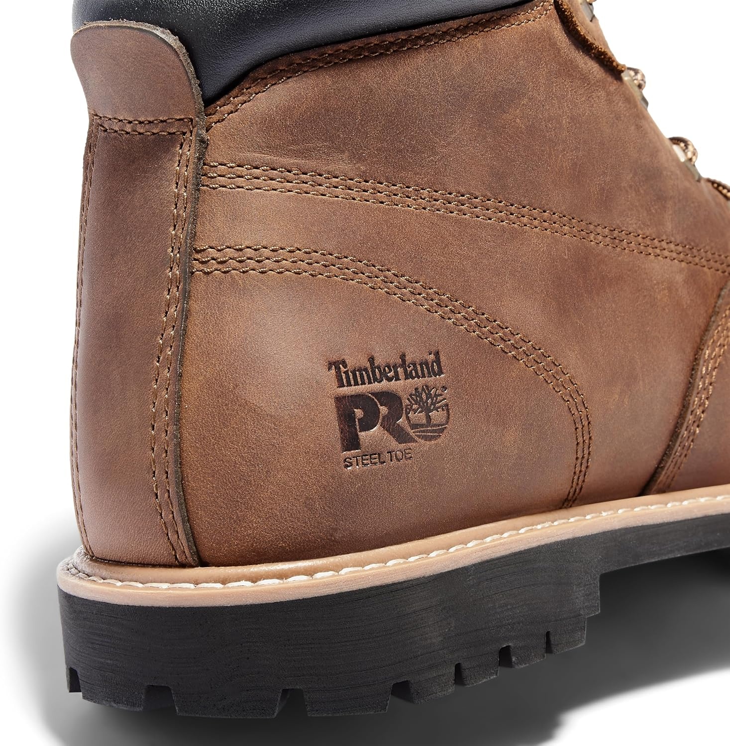 Timberland PRO Men’s Gritstone 6 Inch Steel Safety Toe Industrial Work Boot(Brown)