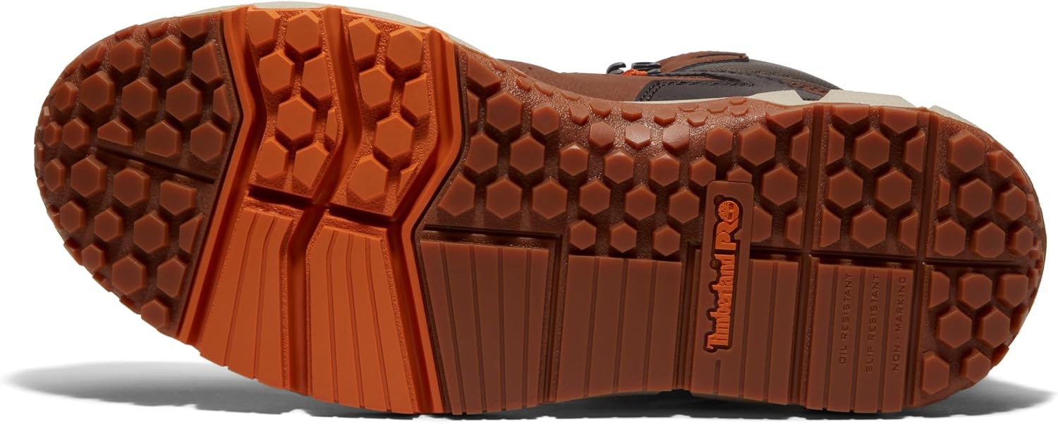Timberland PRO Men’s Tempe Soft Toe Waterproof Boots(Medium Brown V1)