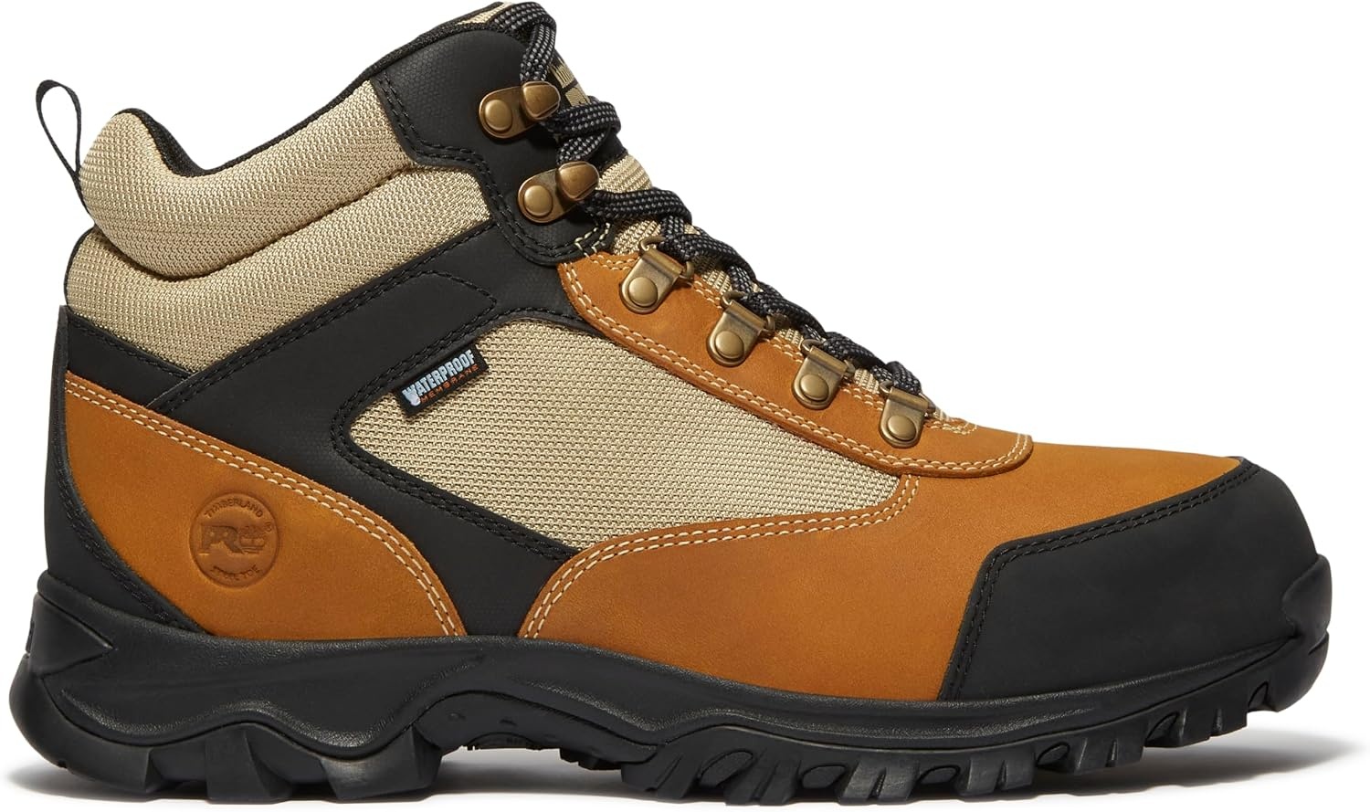 Timberland PRO Men’s Keele Ridge Steel Safety Toe Waterproof Industrial Hiker Work Boot(Wheat V1)
