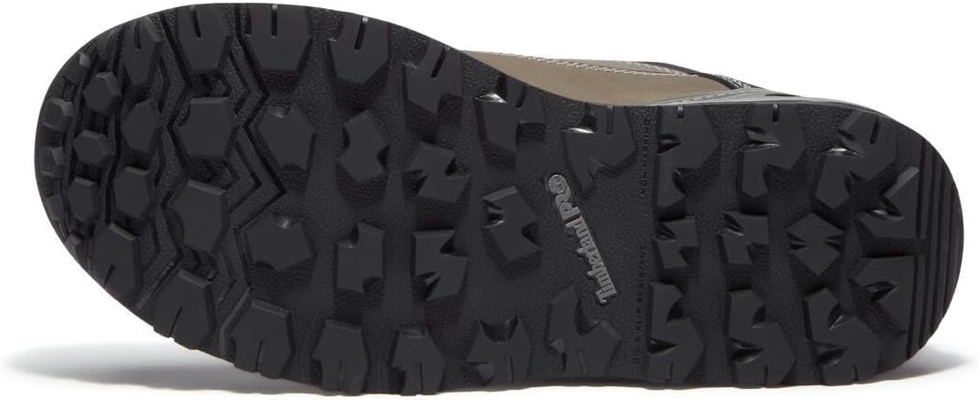 Timberland PRO Men’s 6 Boondock Ultralight Composite Toe Waterproof Slip Resistant Boot(Grey/Black)