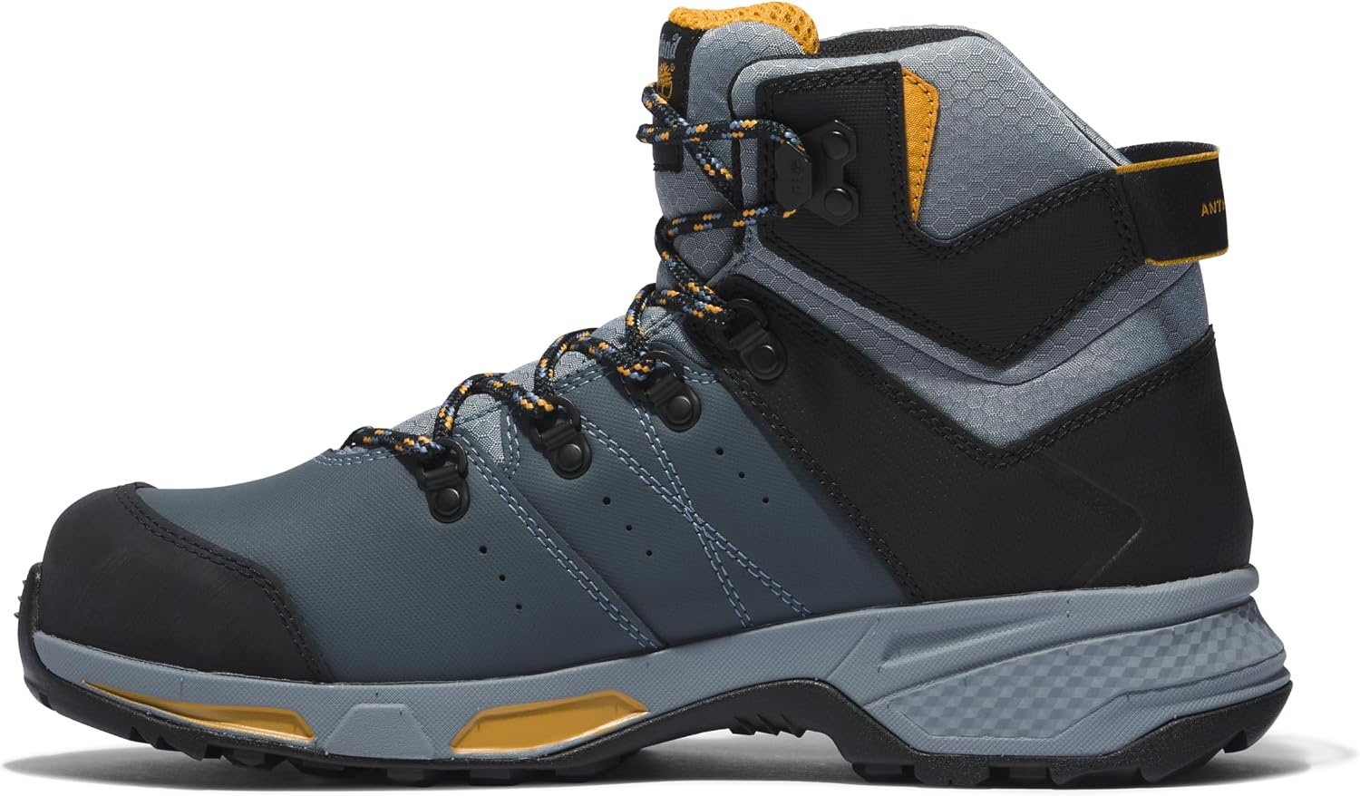 Timberland PRO Switchback 6″ Composite Safety Toe Waterproof(Grey/Yellow)