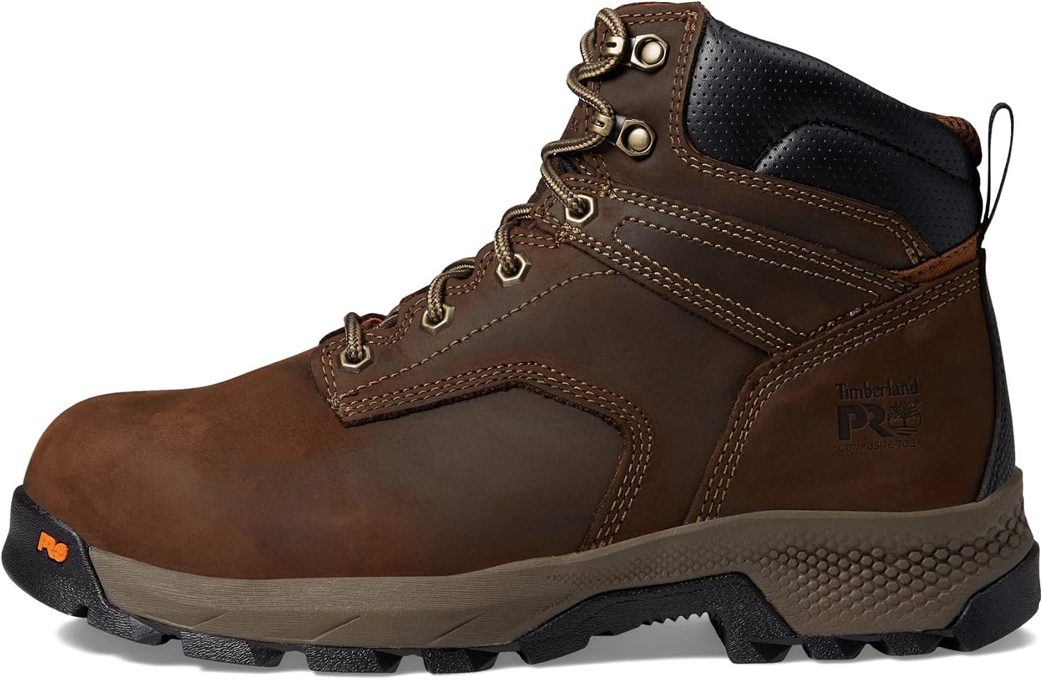 Timberland PRO Titan EV 6″ Composite Safety Toe(Brown: Brown)
