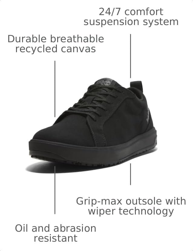 Timberland PRO Burbank Oxford Soft Toe(Black V1)