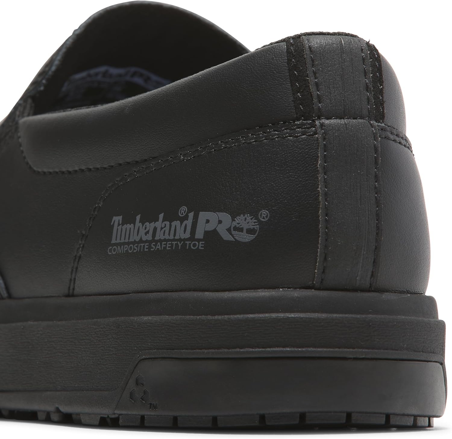 Timberland PRO Men’s Berkley Slip-on Composite Safety Toe Static Dissipative Industrial Casual Work Shoe(Black)