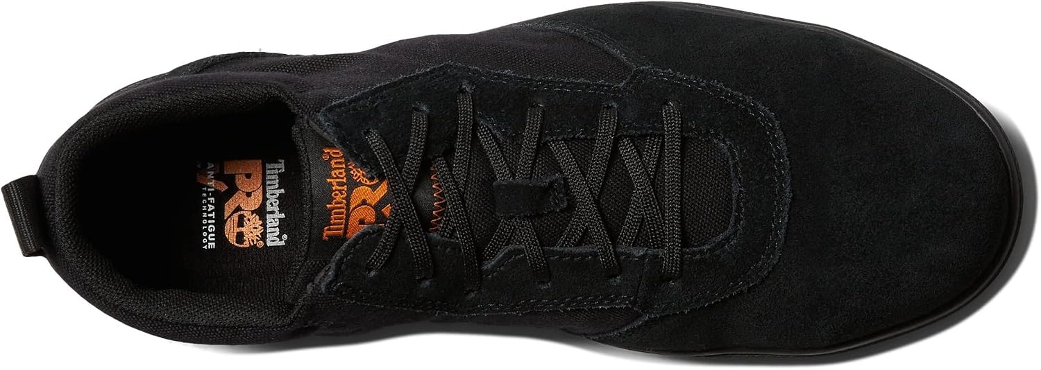 Timberland PRO Men’s Berkley Chukka Composite Safety Toe Industrial Casual Work Shoe(Black/Gum V1)
