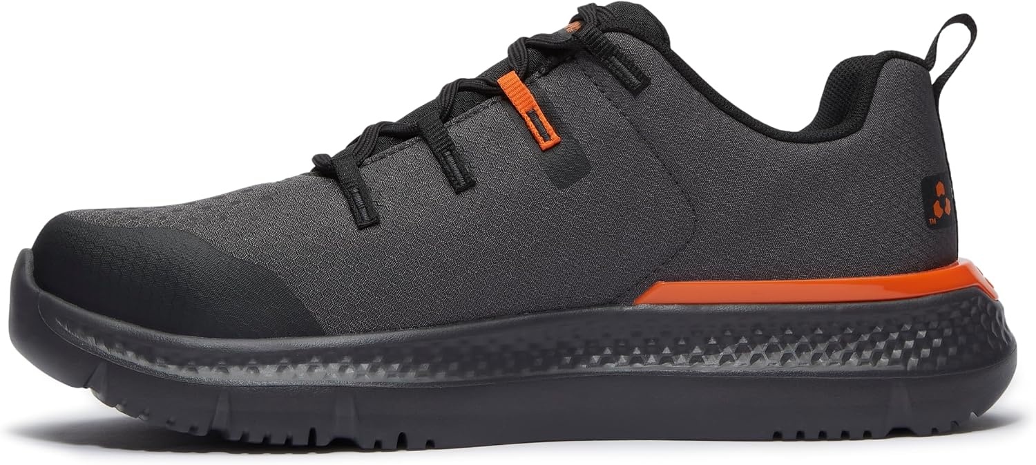 Timberland PRO Men’s Intercept Steel Safety Toe Industrial Athletic Work Shoe(Dark Grey Ripstop)