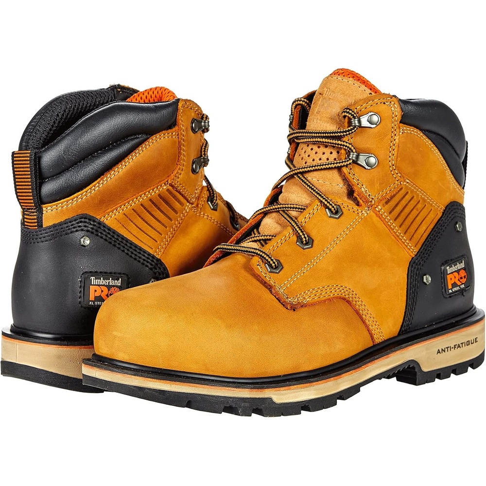 Timberland PRO Men’s Ballast 6in Steel Toe Safety Boots(Wheat)
