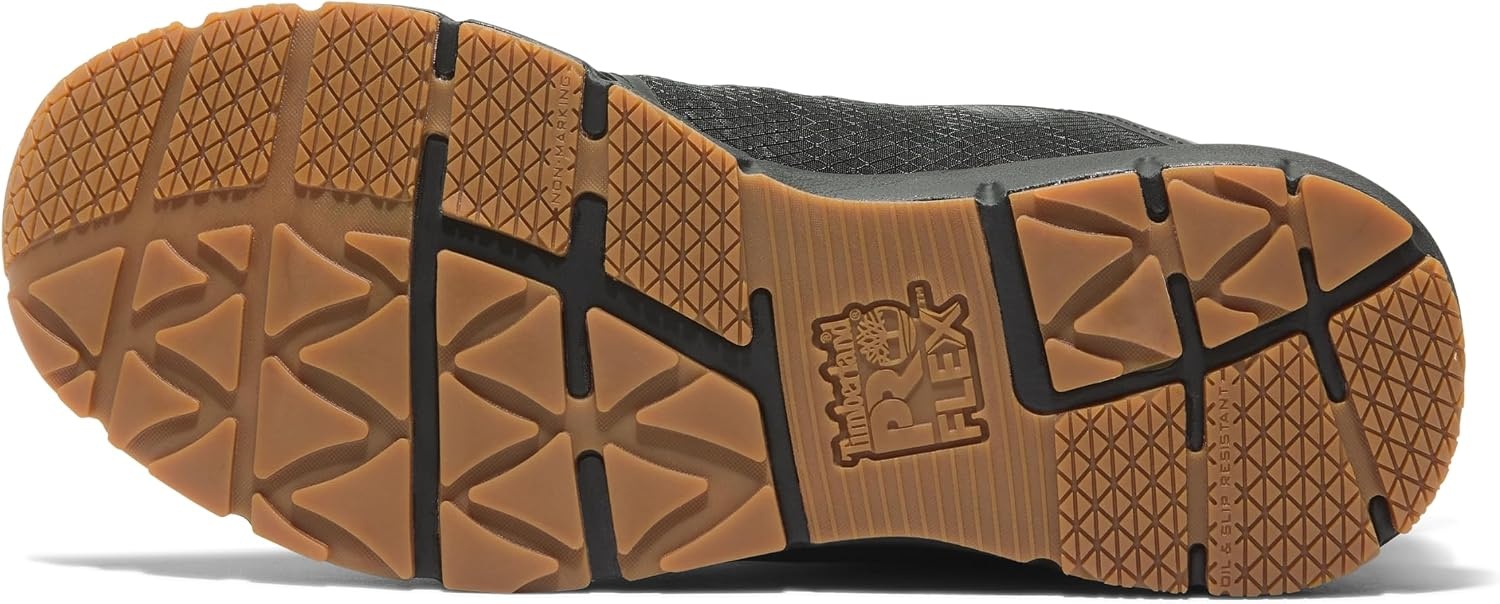 Timberland PRO Men’s Radius Soft Toe Work Shoes(Black/Gum)