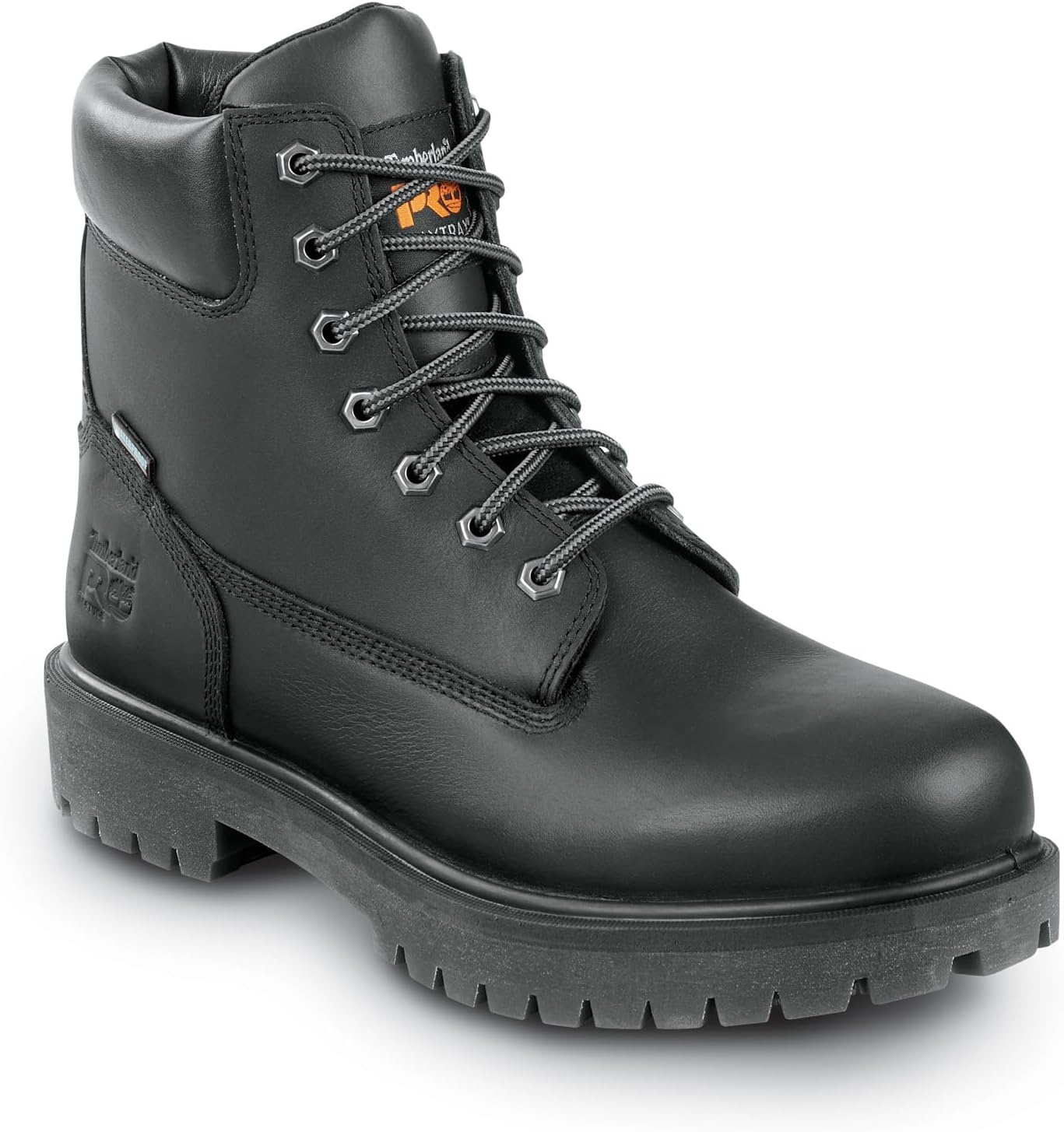 Timberland PRO Men’s 6 Direct Attach MaxTRAX Soft Toe Waterproof Insulated Boot(Black)