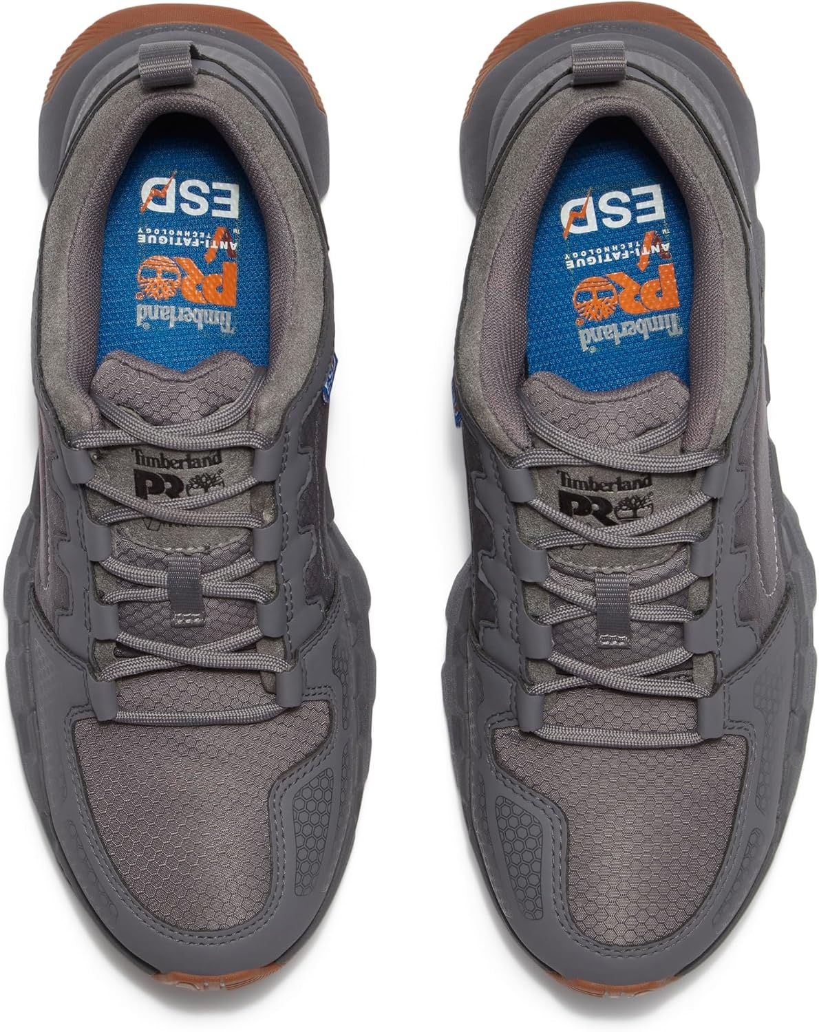 Timberland PRO Men’s Powertrain Ev Composite Safety Toe Static Dissipative Industrial Athletic Work Shoe(Medium Grey V1)
