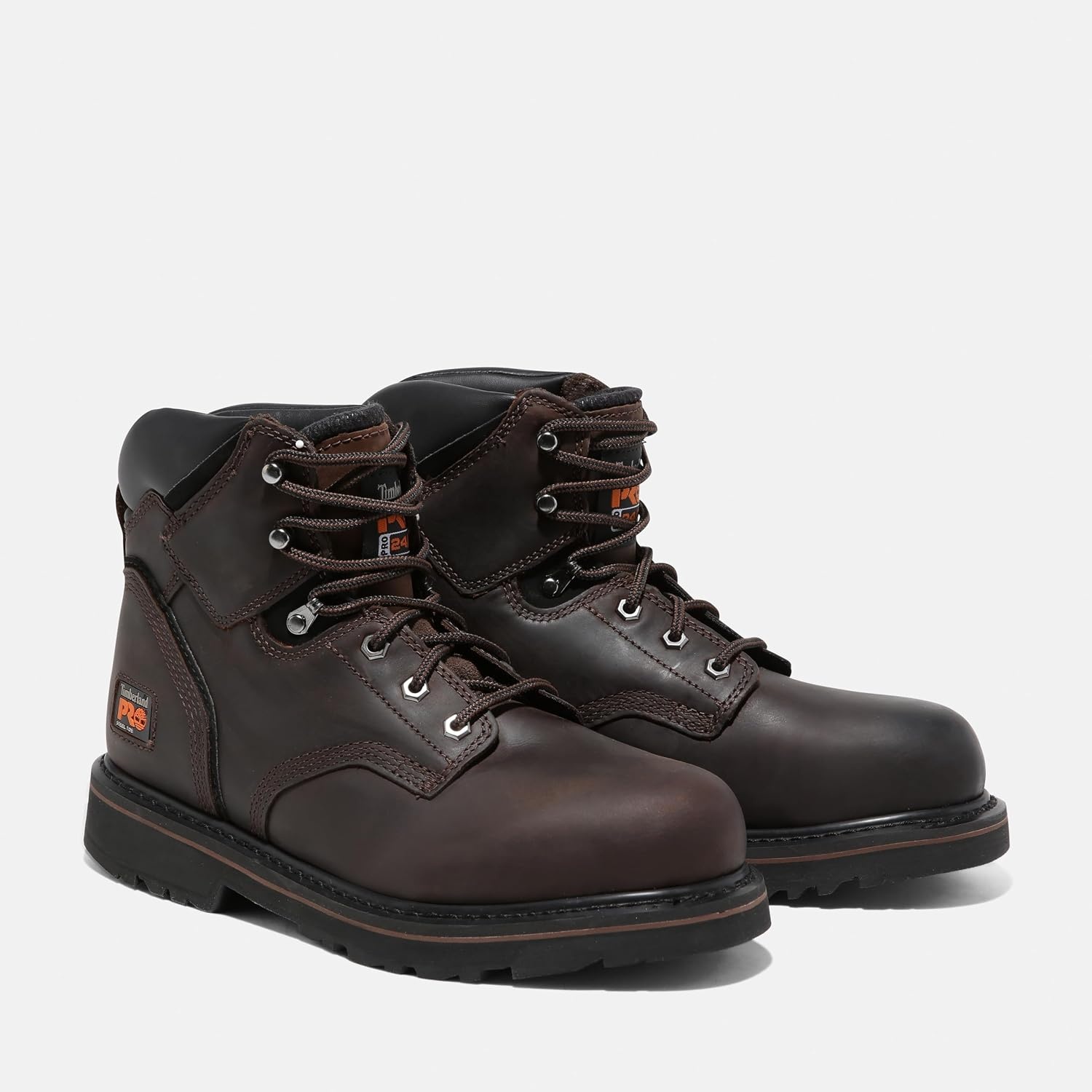 Timberland PRO Men’s Pit Boss 6 Inch Steel Safety Toe Industrial Work Boot(Brown)