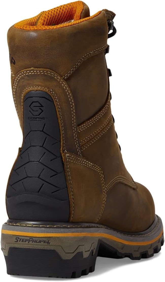 Timberland PRO Boondock HD Logger 8″ Soft Toe Waterproof(Earth Bandit Brown)