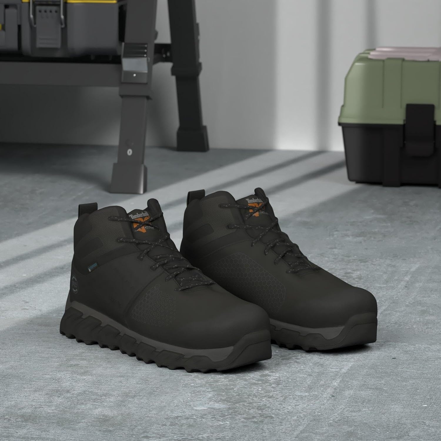 Timberland PRO Ridgework Composite Safety Toe Waterproof Mid(Black V1)