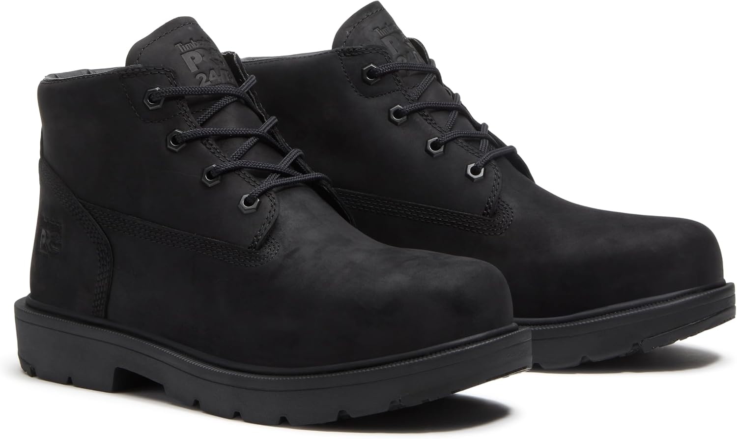 Timberland PRO Men’s Power Shift Chukka Soft Toe Gripmax Slip Resistant Work Boot(Black Full Grain)