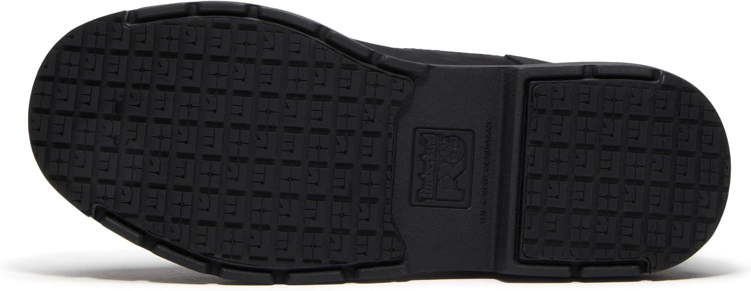 Timberland PRO Men’s Power Shift Chukka Soft Toe Gripmax Slip Resistant Work Boot(Black Full Grain)