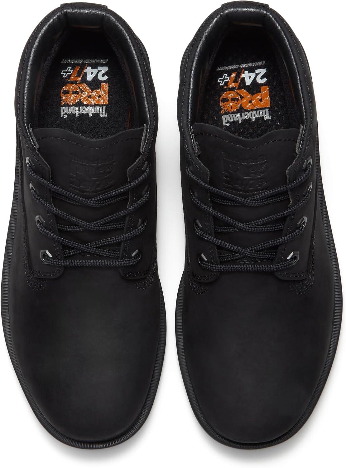 Timberland PRO Men’s Power Shift Chukka Soft Toe Gripmax Slip Resistant Work Boot(Black Full Grain)