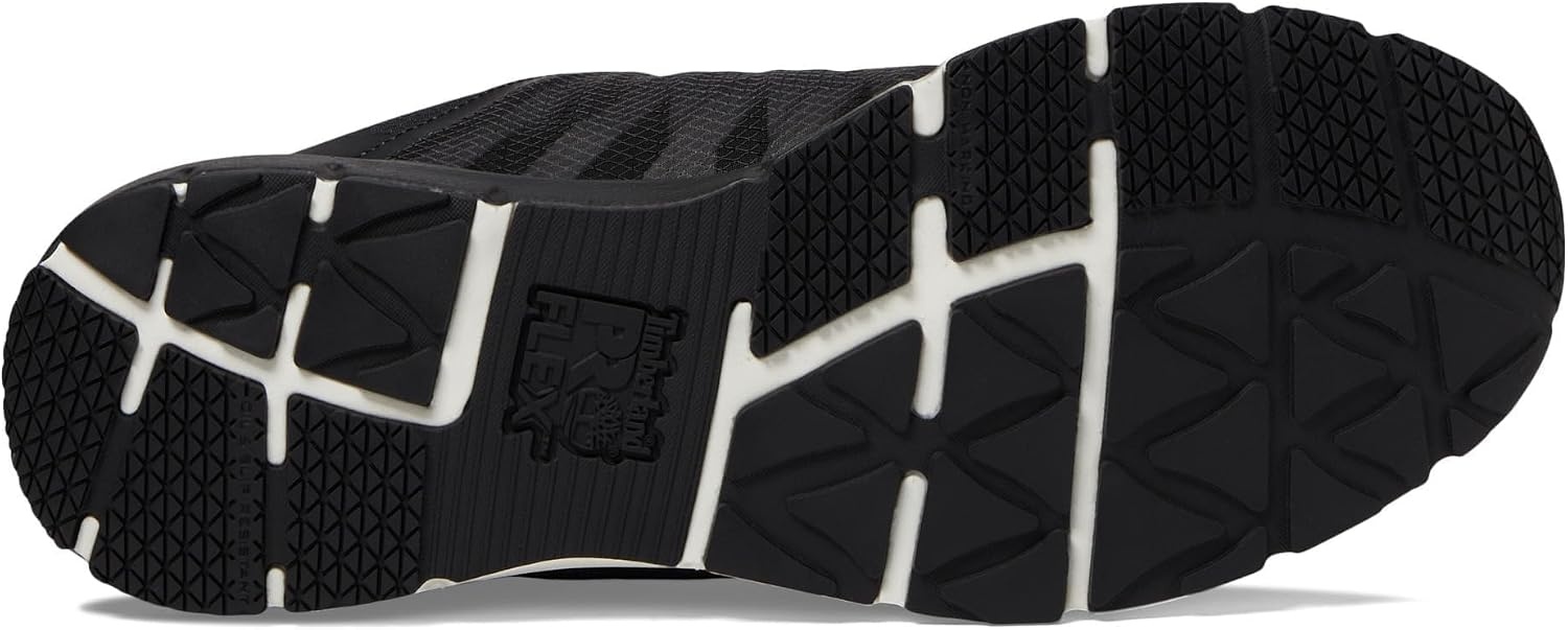 Timberland PRO Men’s Radius Soft Toe Work Shoes(Black/White 1)