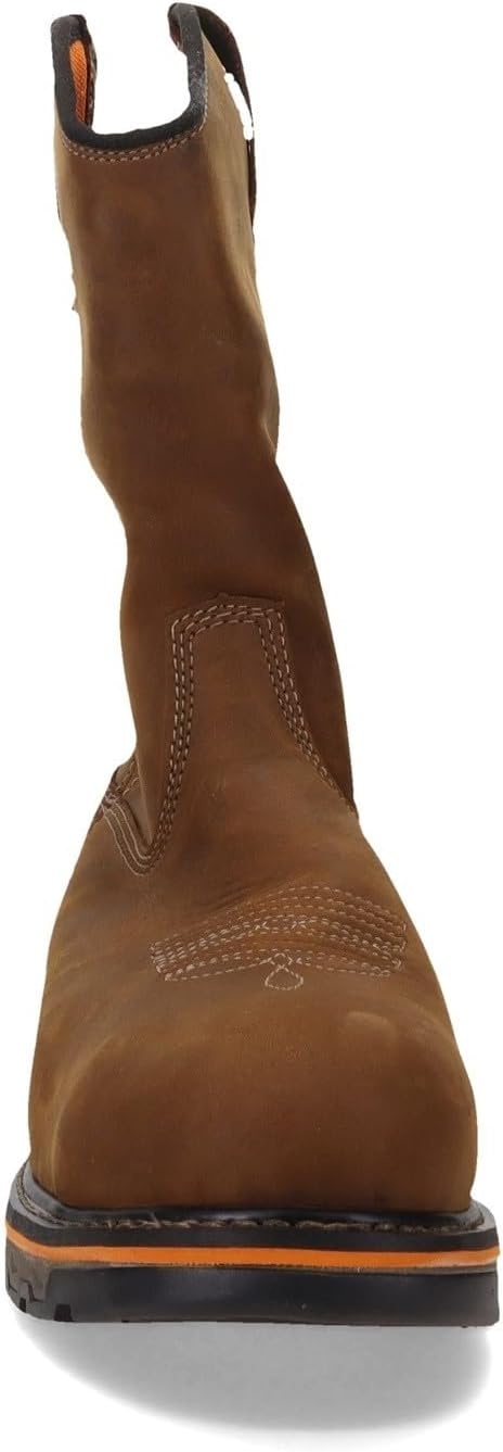 Timberland PRO True Grit Pull-On Composite Safety Toe Waterproof(Brown-2024 New)
