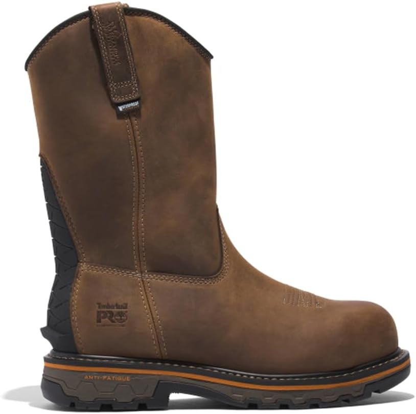 Timberland PRO True Grit Pull-On Composite Safety Toe Waterproof(Brown-2024 New)