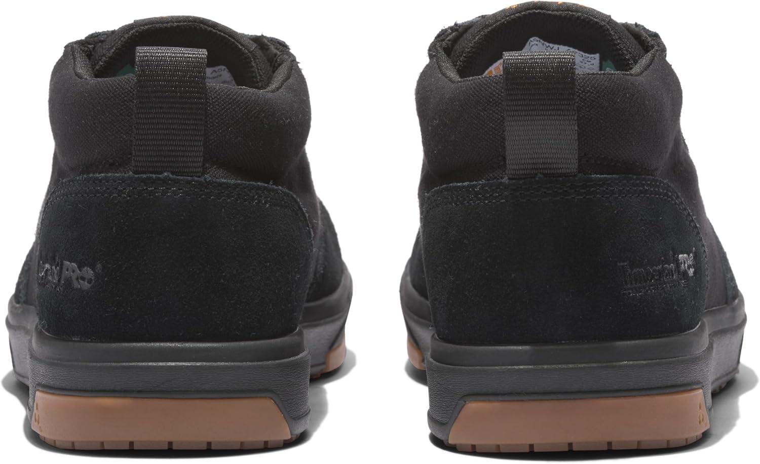 Timberland PRO Men’s Berkley Chukka Composite Safety Toe Industrial Casual Work Shoe(Black/Gum)