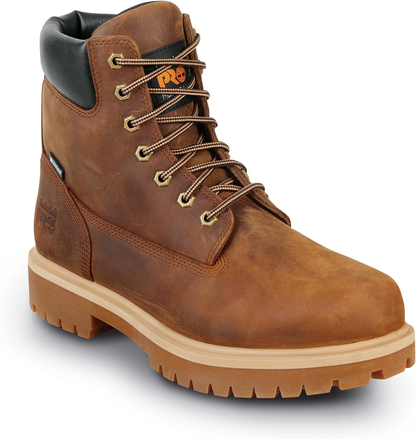 Timberland PRO Men’s 6 Direct Attach MaxTRAX Soft Toe Waterproof Insulated Boot(Earth Bandit)