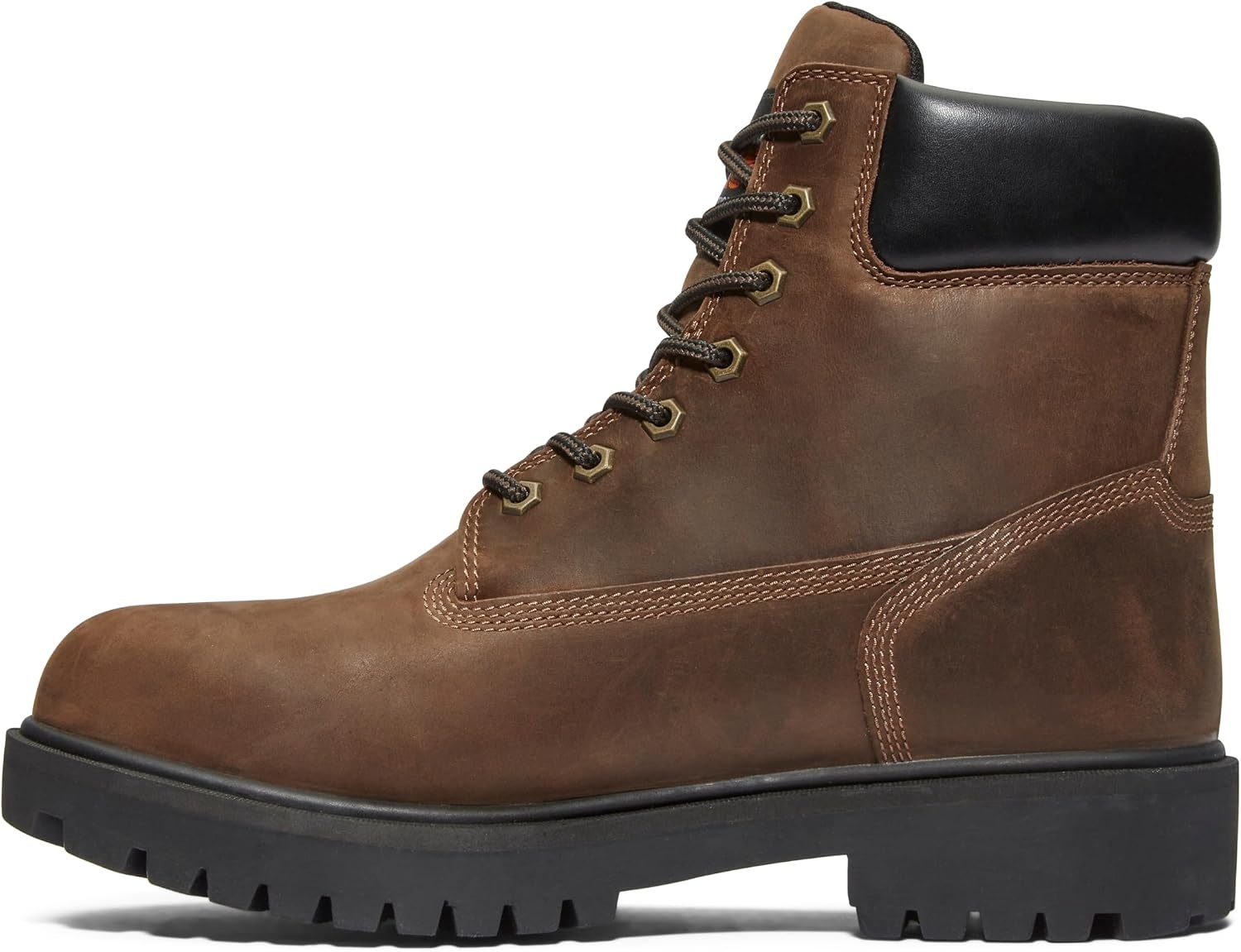 Timberland PRO Men’s Direct Attach 6 Inch Soft-toe Insulated Waterproof Industrial Work Boot(Brown)