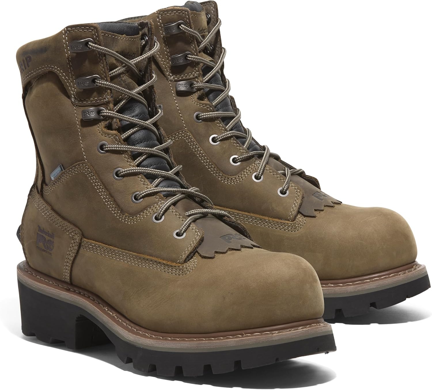 Timberland PRO Evergreen, Men’s, Brown, Comp Toe, EH, WP/Insulated Logger(Turkish Coffee)