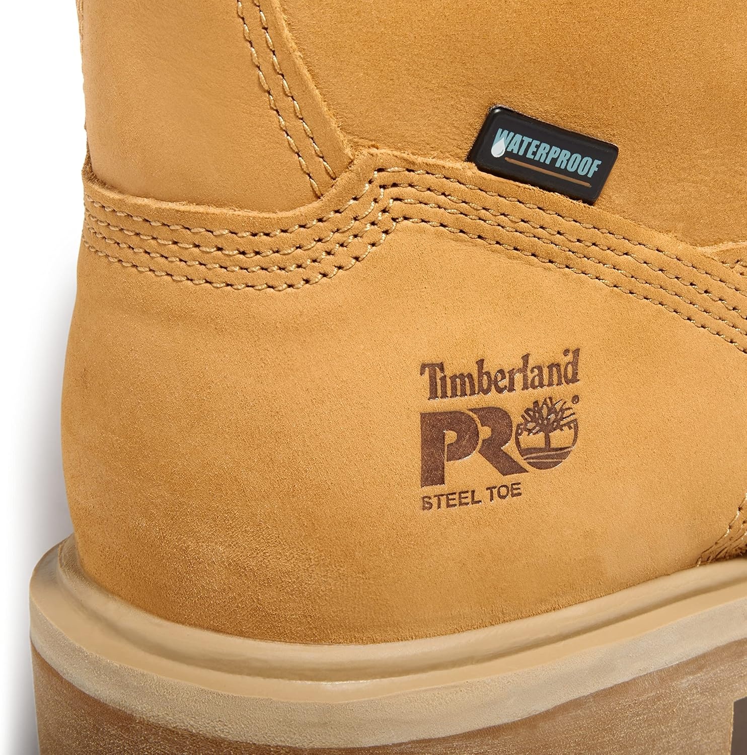 Timberland PRO Men’s Direct Attach 6 Inch Steel Safety Toe Insulated Waterproof(Wheat)