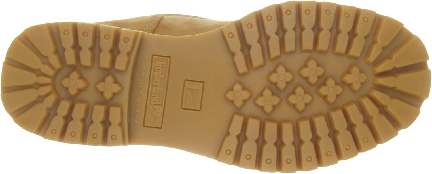 Timberland PRO Men’s Direct Attach 6 Inch Steel Safety Toe Insulated Waterproof(Wheat)