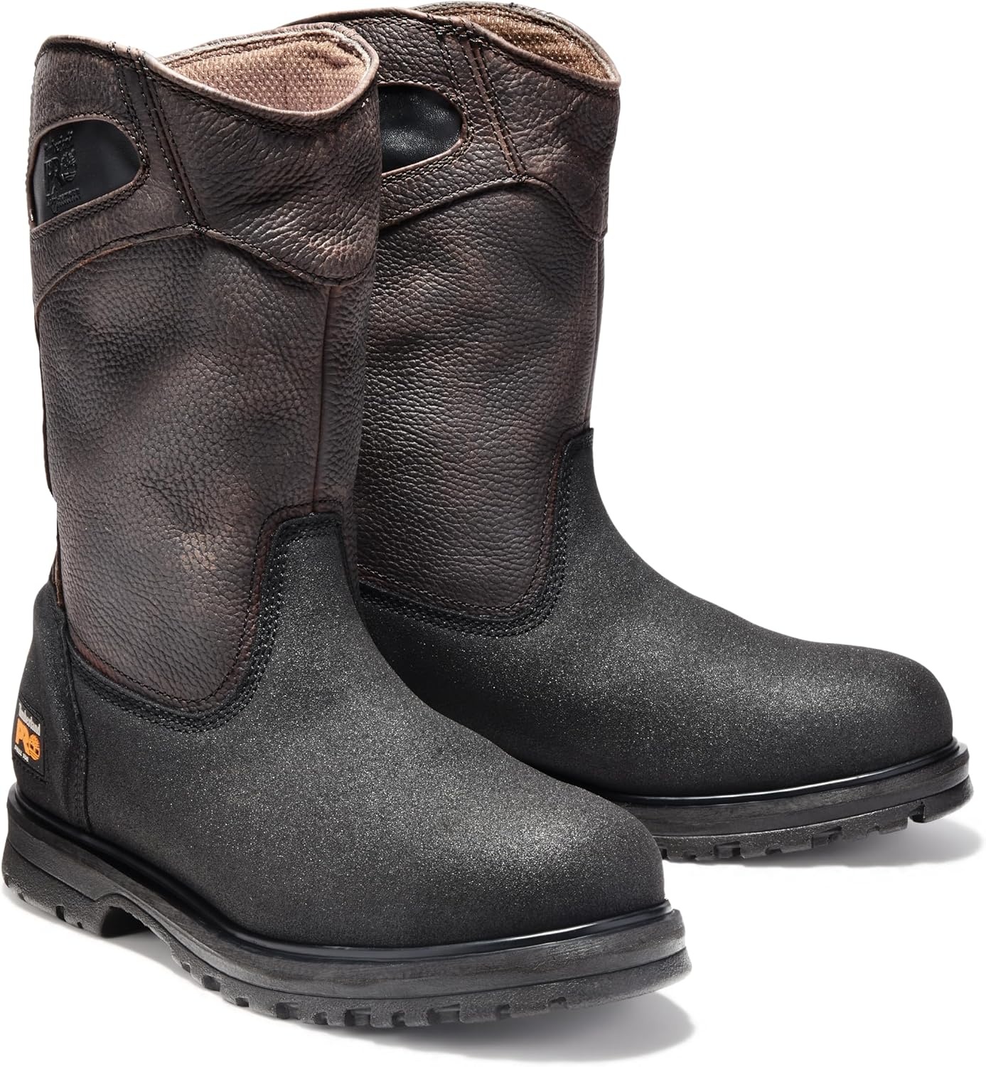 Timberland PRO Powerwelt Pull-On Steel Safety Toe(Rancher Brown)