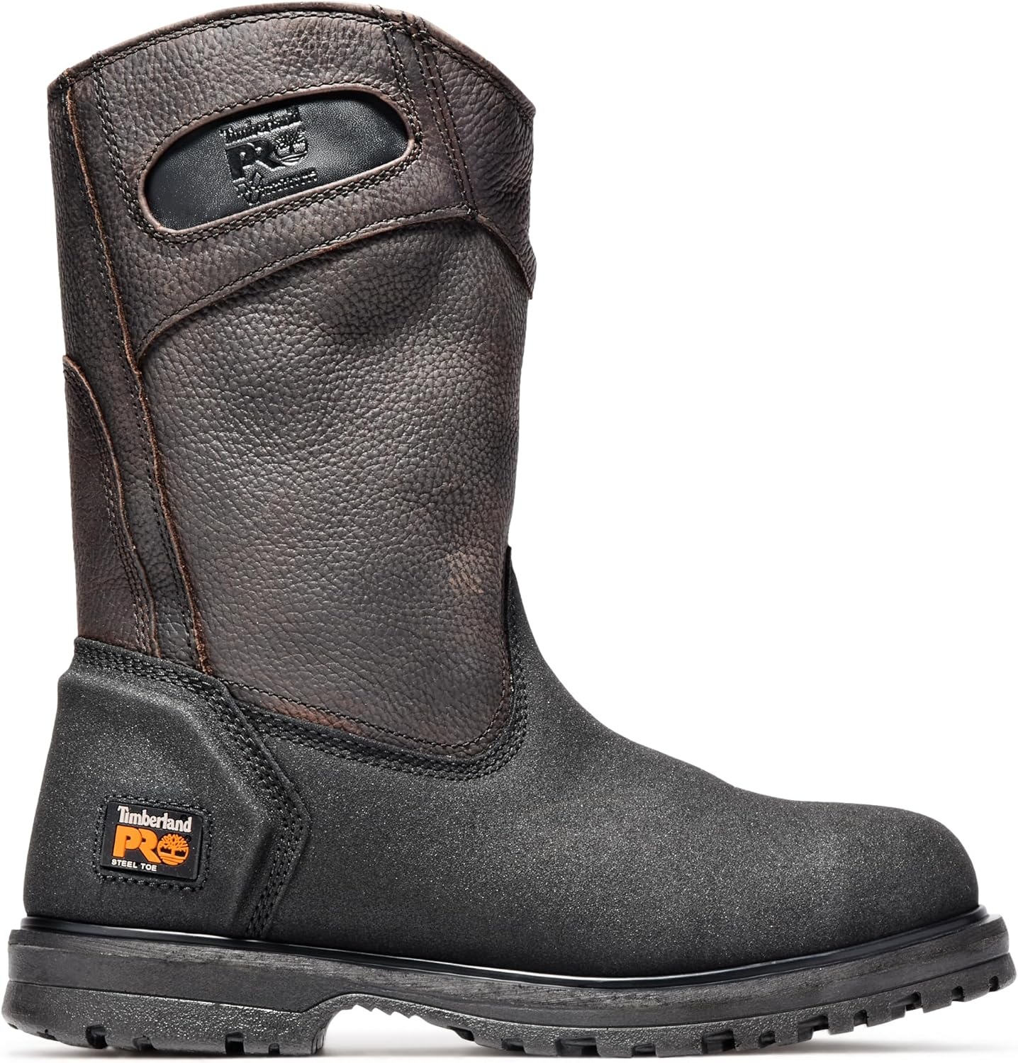 Timberland PRO Powerwelt Pull-On Steel Safety Toe(Rancher Brown)