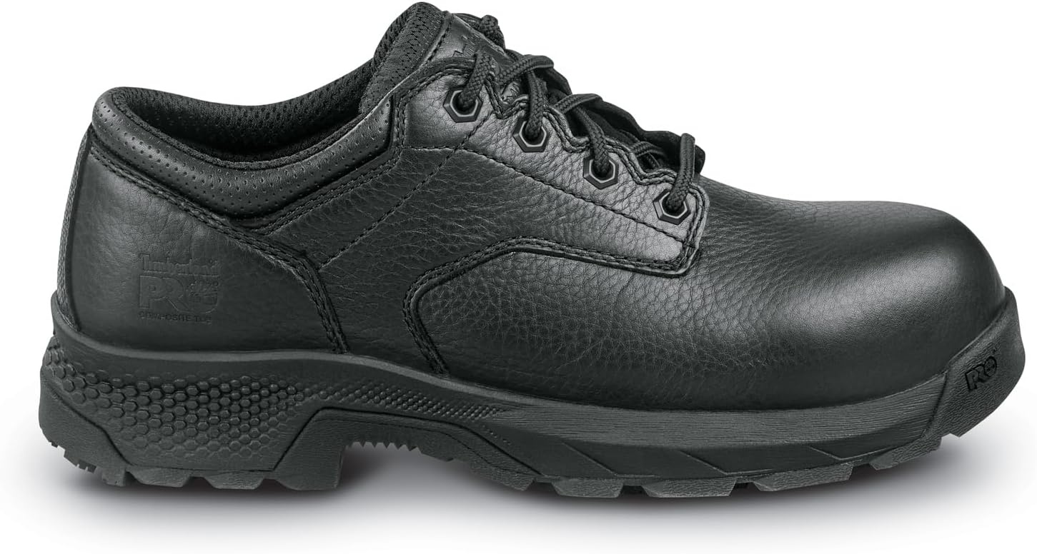 Men’s Black Ox Titan EV MaxTrax Composite Toe Oxford(Black)