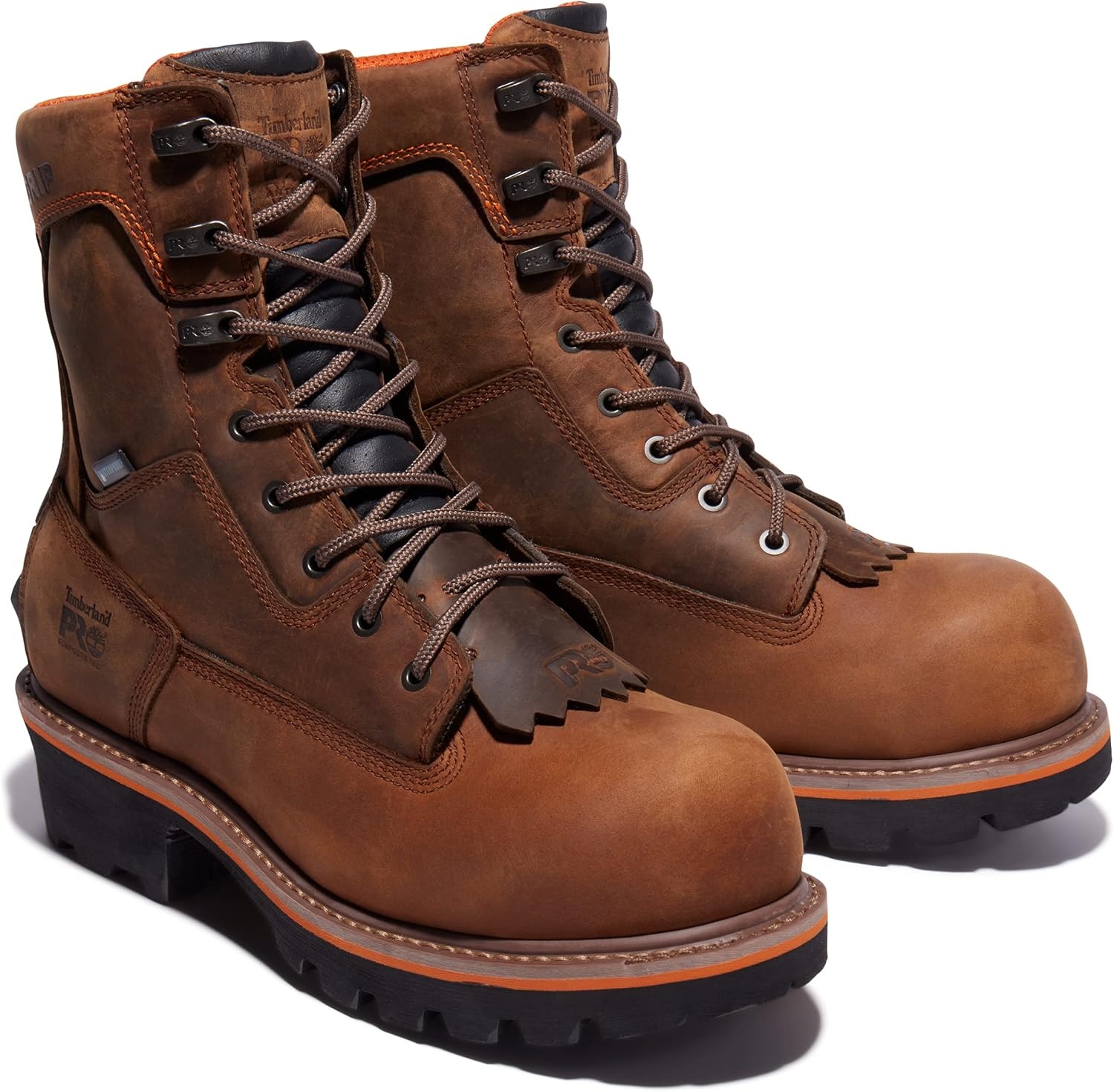 Timberland PRO Evergreen, Men’s, Brown, Comp Toe, EH, WP/Insulated Logger(Brown)