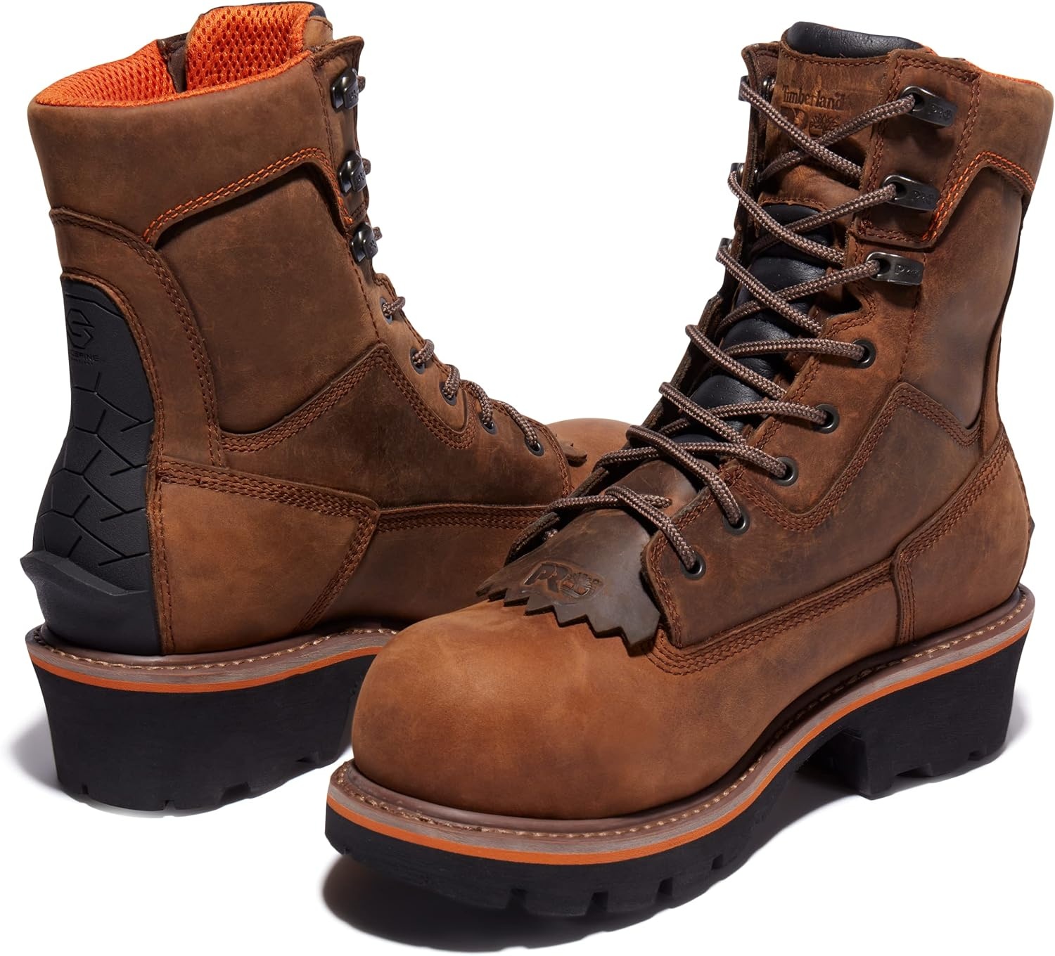 Timberland PRO Evergreen, Men’s, Brown, Comp Toe, EH, WP/Insulated Logger(Brown)