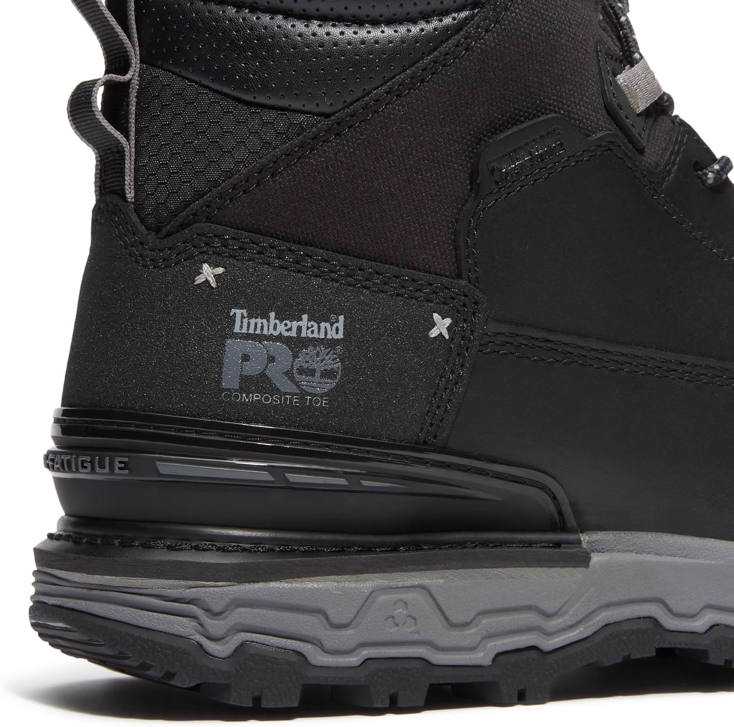 Timberland PRO Boondock Ultralight 6″ Composite Safety Toe Waterproof Puncture Resistant Csa(Black/Grey V1)