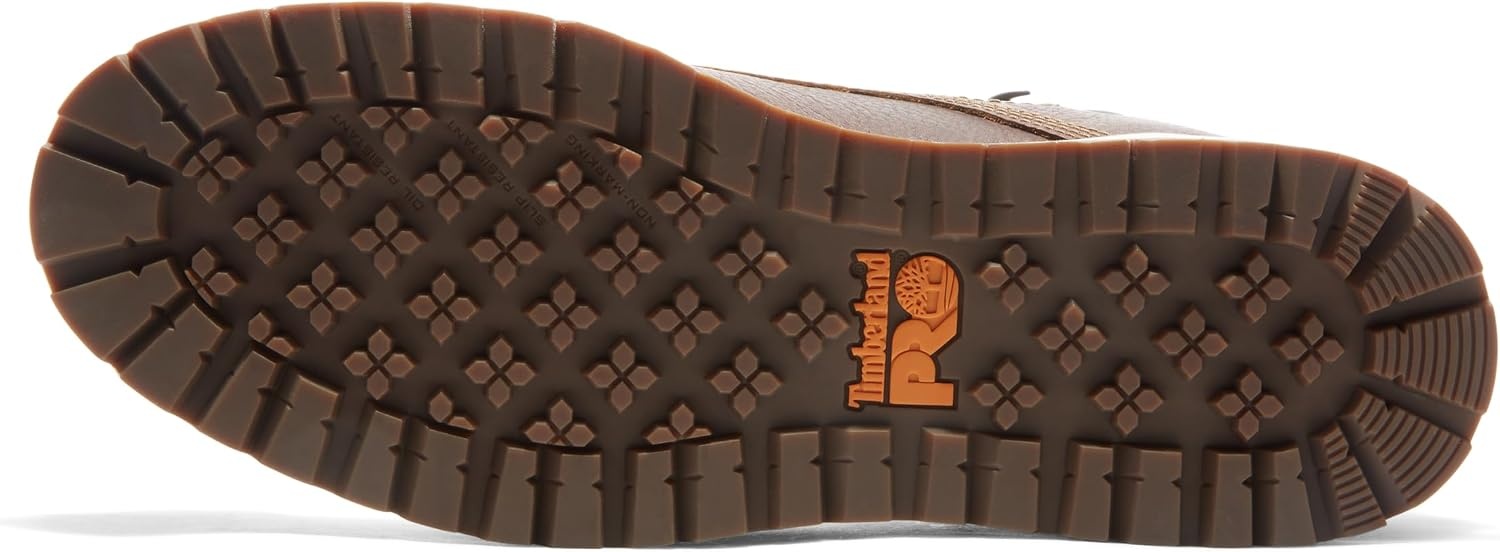 Timberland PRO Men’s Irvine Wedge 6 Inch Alloy Safety Toe Industrial Work Boot(Brown)