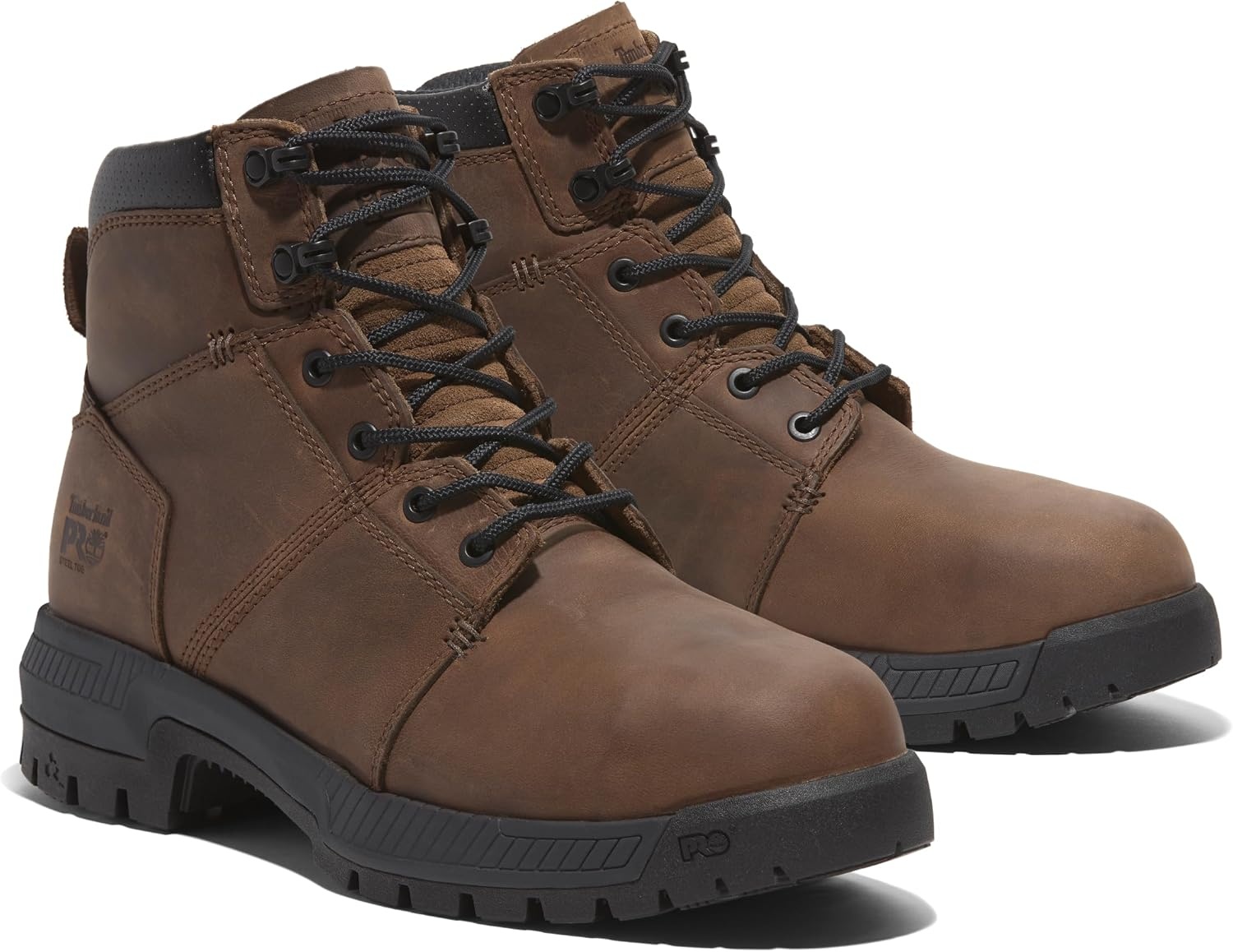 Timberland PRO Montauk 6 Inch Steel Safety Toe(Gaucho Brown V1)