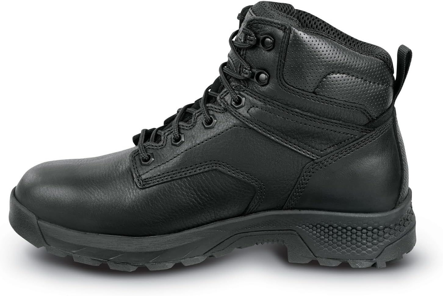 Timberland PRO Men’s 6 TiTAN EV MaxTRAX Soft Toe Waterproof Boot(Black)