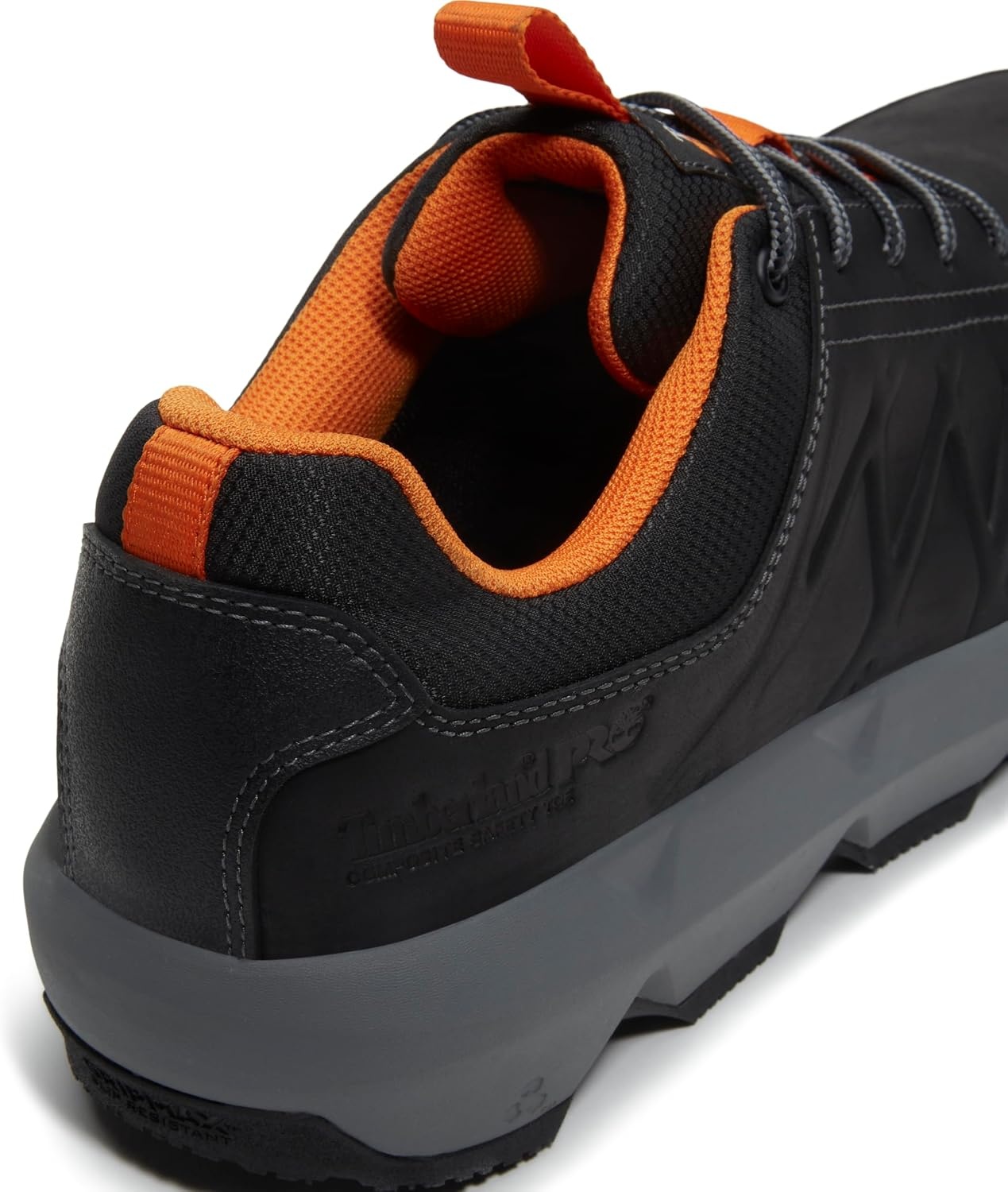 Timberland PRO Men’s Morphix Low Composite Safety Toe Gripmax Slip Resistant Work Shoe(Black Leather)