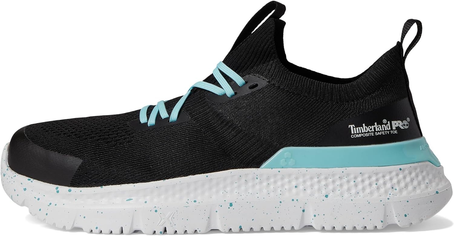 Timberland PRO Setra Knit Composite Safety Toe(Black/Turquoise)