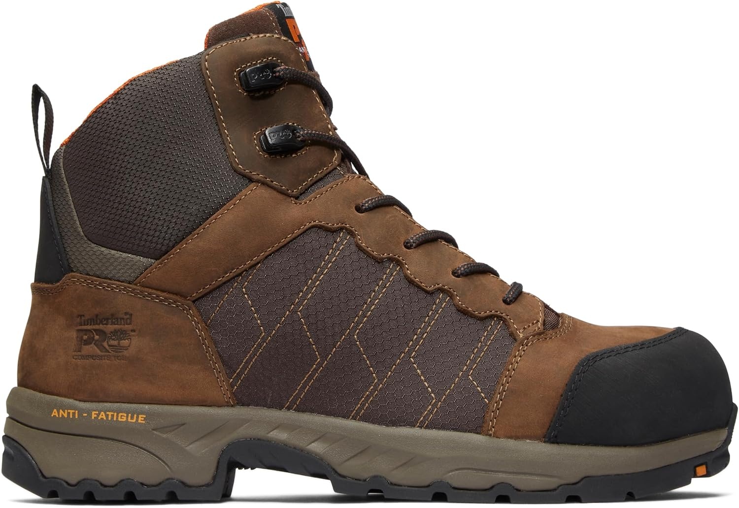 Timberland PRO Men’s Payload 6 Inch Composite Safety Toe Work Boots(Brown V1)
