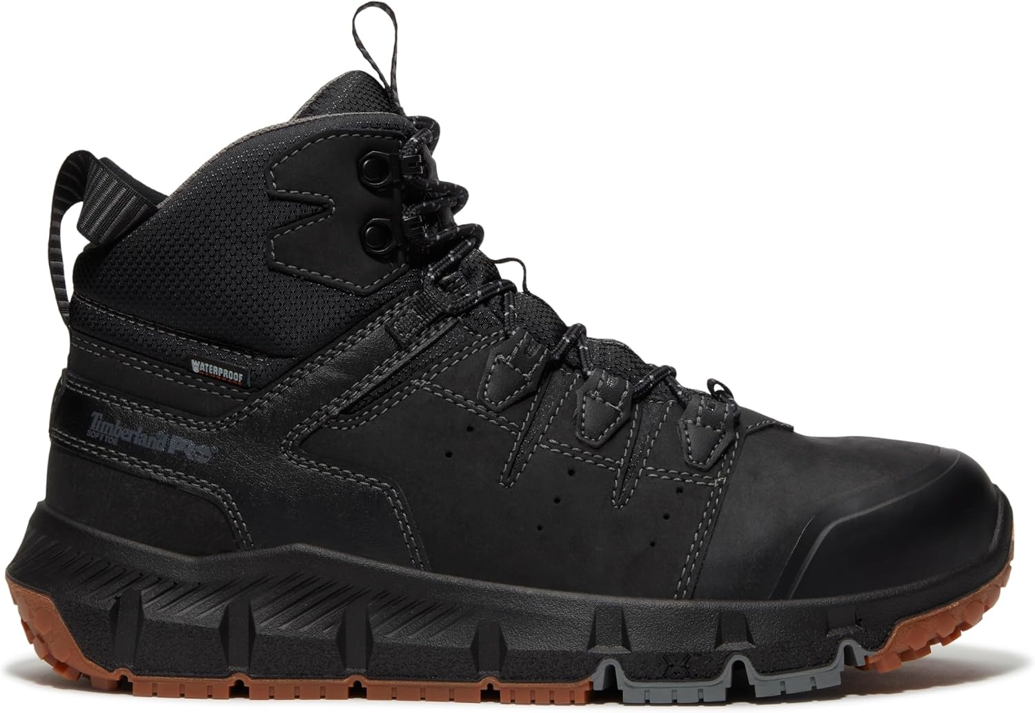 Timberland PRO Men’s Tempe Soft Toe Waterproof Boots(Black V1)