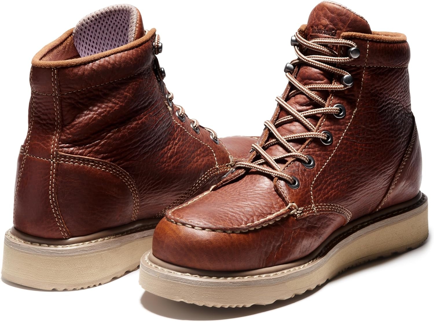 Timberland PRO Men’s Barstow Wedge Soft Toe Work Boots(Brown)