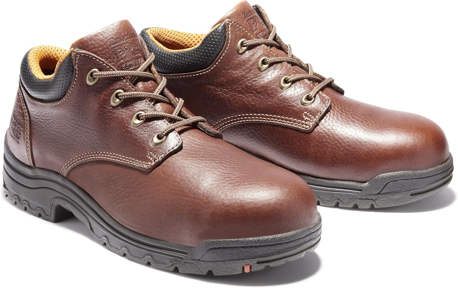 Timberland PRO Men’s Titan Oxford Alloy Safety Toe Industrial Shoes(Haystack Brown)
