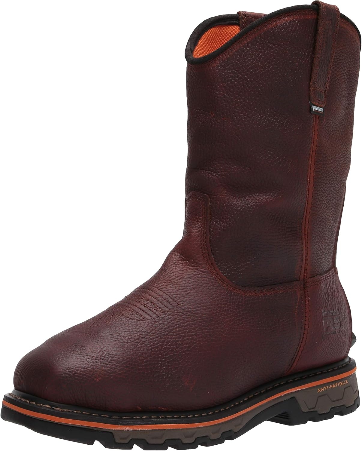 Timberland PRO True Grit Pull-On Composite Safety Toe Waterproof(Brown Autumn Backtrack V1)